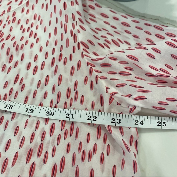 TOMMY HILFIGAR Light Cotton Long Sleeve Tunic Top - Picture 7 of 7